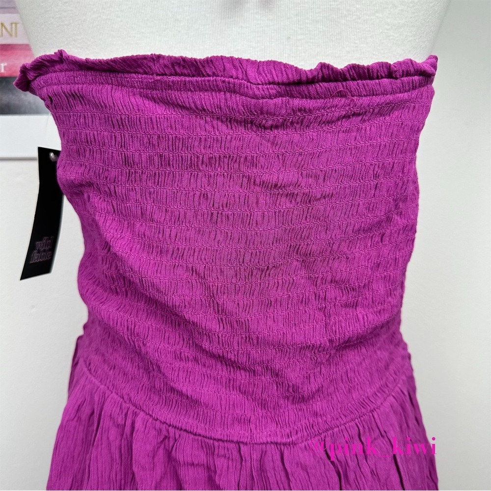 Wild Fable Sleeveless Woven Smocked Romper - Picture 10 of 13
